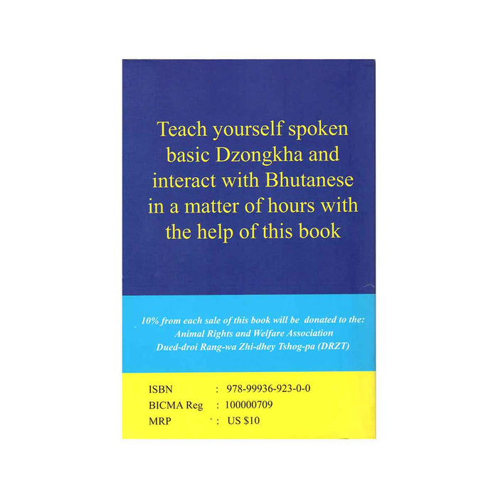 Teach Yourself to Speak Dzongkha: A Guide for Foreigners