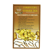 Cordyceps Ginger Tea, Cordyceps Tea from Bhutan, Energy and Immunity Booster, Cordyceps from Bhutan, druksell
