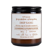 Drip Sang, 100% Natural Soy Candle with clary sage and lavender essential oil
