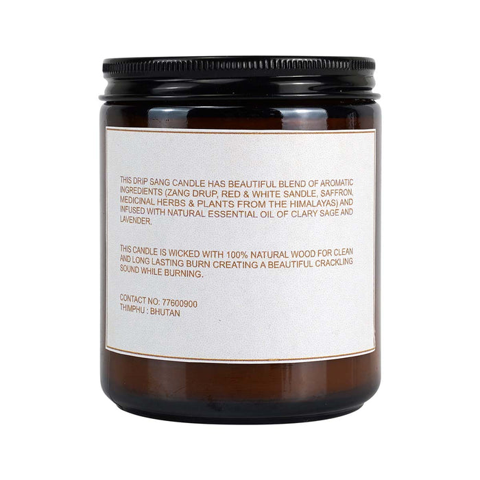 Drip Sang, 100% Natural Soy Candle with clary sage and lavender essential oil