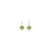 Golden Lattice Knot Drop Earrings, Gyencha jewelry
