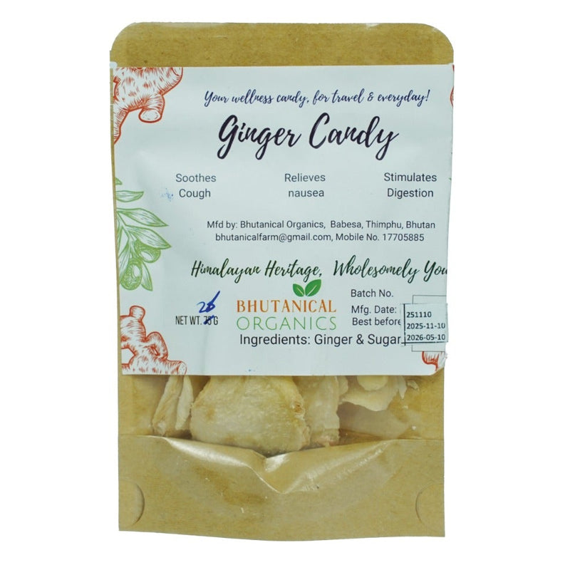 Bhutanical Organics – Ginger Candy
