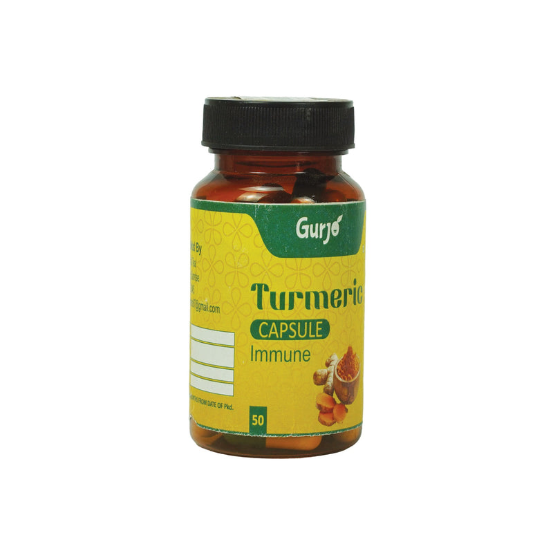 Turmeric Capsules, Gurjo Herbal Tea,  Organic Bhutanese Supplement