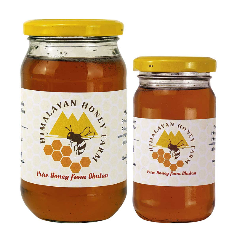 Pure Honey from Bumthang (bottled) 275g & 500g, BCOB
