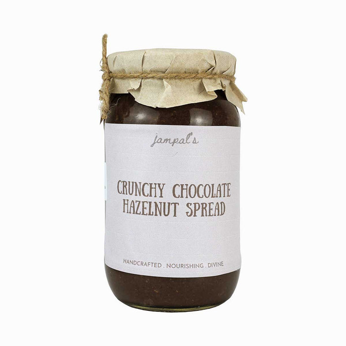 Crunchy Chocolate Hazelnut Spread, 400g, Jampal's