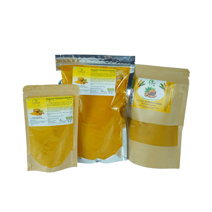 Organic Turmeric Powder, Jinlab Agro Product, 400g,300g,100g