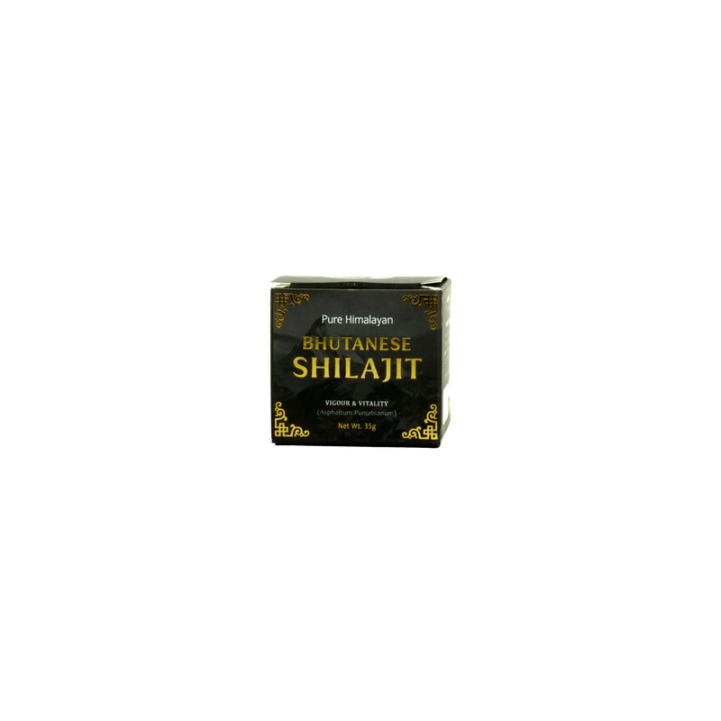 Jinlab Pure Himalayan Bhutanese Shilajit – For Vigour &amp; Vitality (Net Wt. 35g) Jinlab Argo Products