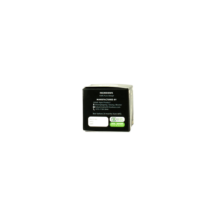 Jinlab Pure Himalayan Bhutanese Shilajit – For Vigour &amp; Vitality (Net Wt. 35g) Jinlab Argo Products