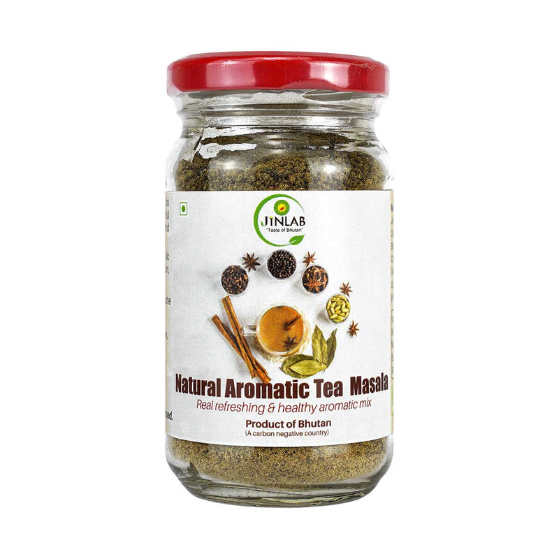 Natural Aromatic Tea Masala, Jinlab, 100g