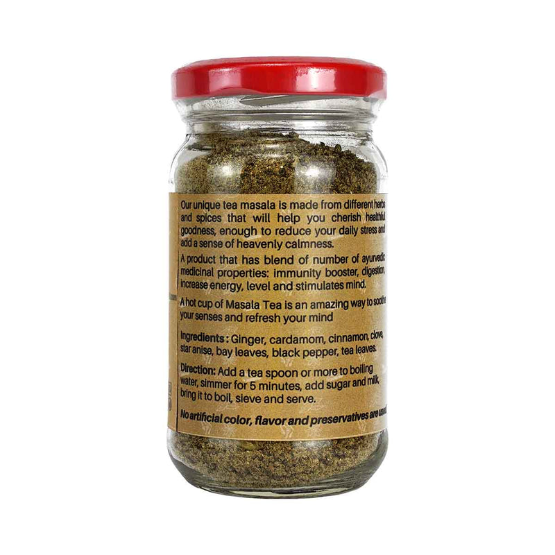 Natural Aromatic Tea Masala, Jinlab, 100g