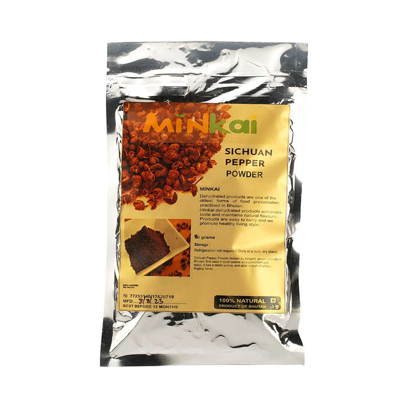 Sichuan Pepper Powder, 80gms, Minkai