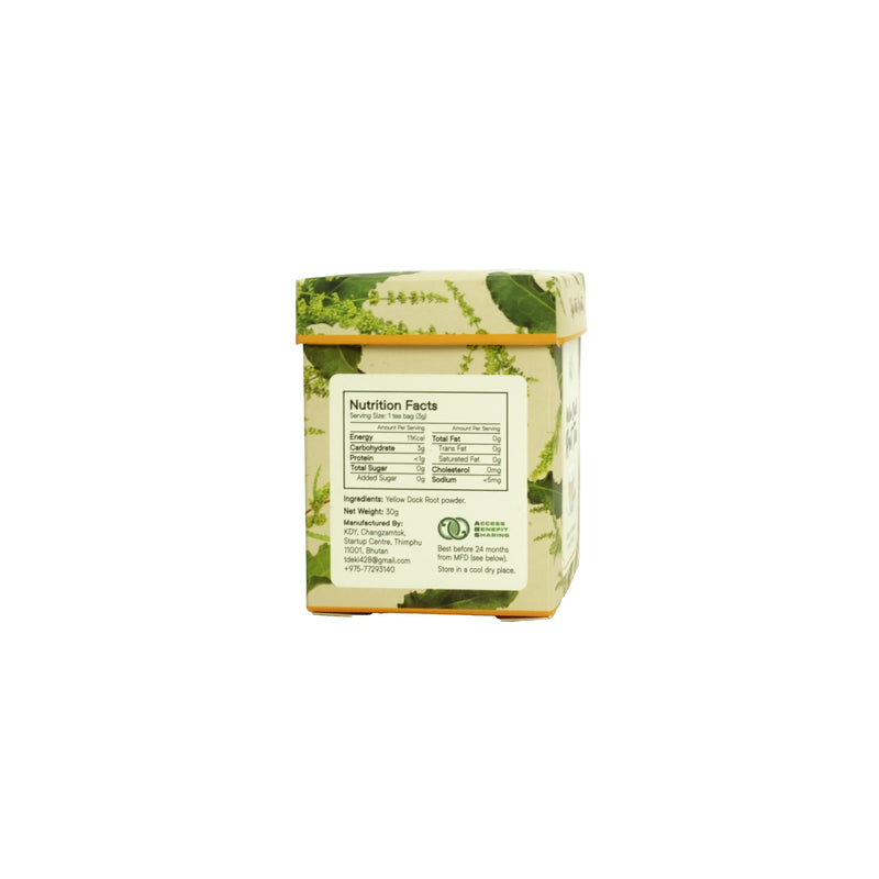 KDY Yellow Dock Root Tea – Sip into Serenity (10 Sachets)