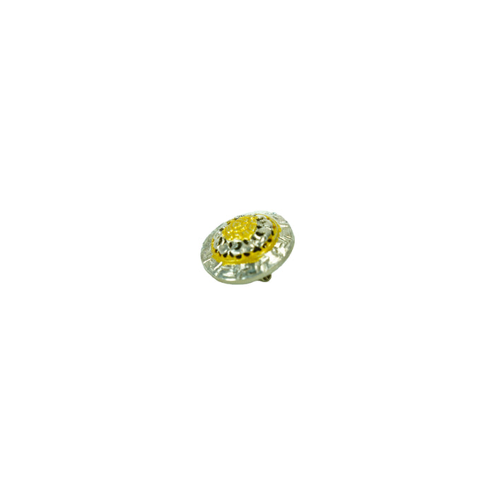 Elegant Tone Bhutanese Koma Brooch , Gyencha jewelry