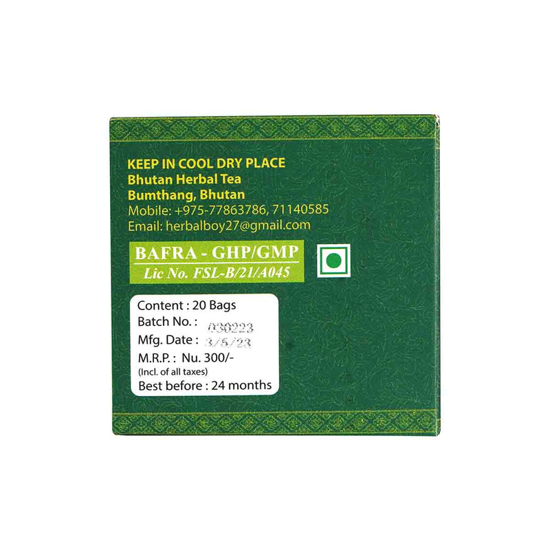 Lemon Verbena Tea (Aloysia Triphylla), Bhutan Herbal Tea, Druksell