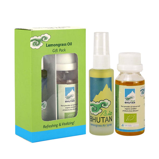 Bhutan lemongrass oil and spray gift pack | druksell
