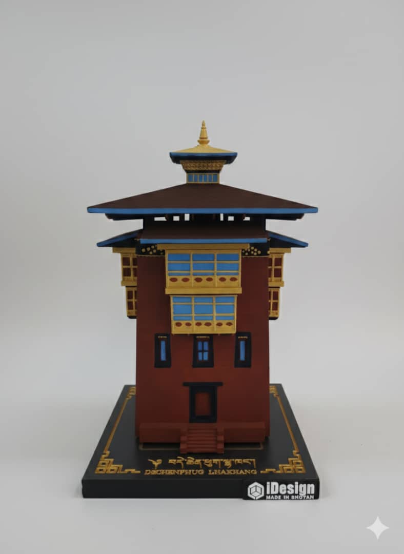3D Printed Dechenphu Lhakhang