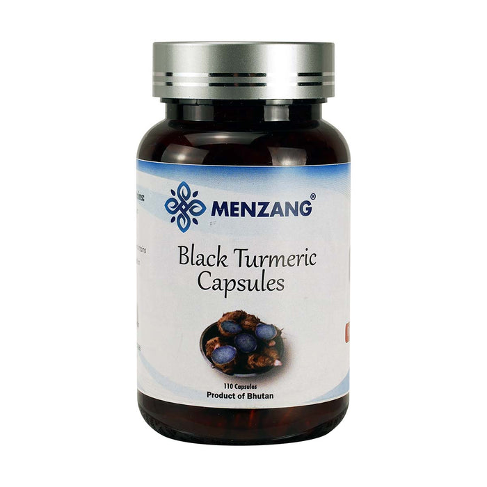 Menzang Black Turmeric Capsules, 110 Capsules, Menjong Sorig | Druksell