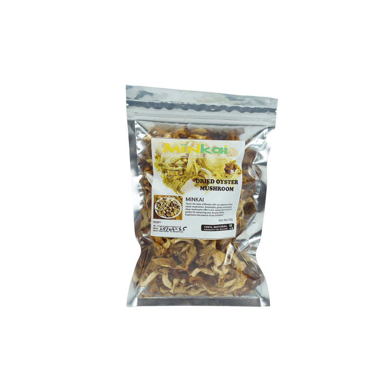 Minkai Dried Oyster Mushroom – 100% Natural, 50g