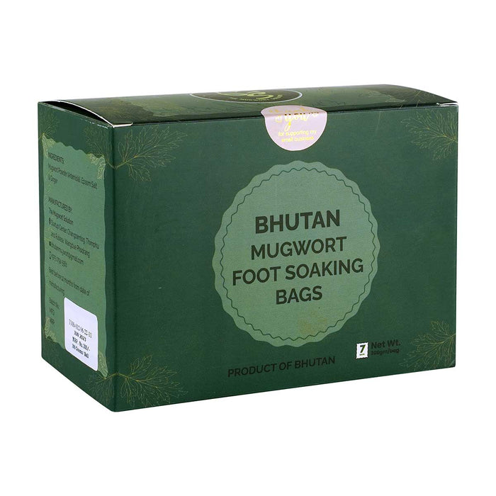 Bhutan Mugwort Foot Soaking Bags, Product of Bhutan