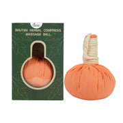 Bhutan Herbal Compress Massage Ball, The Mugwort Solution