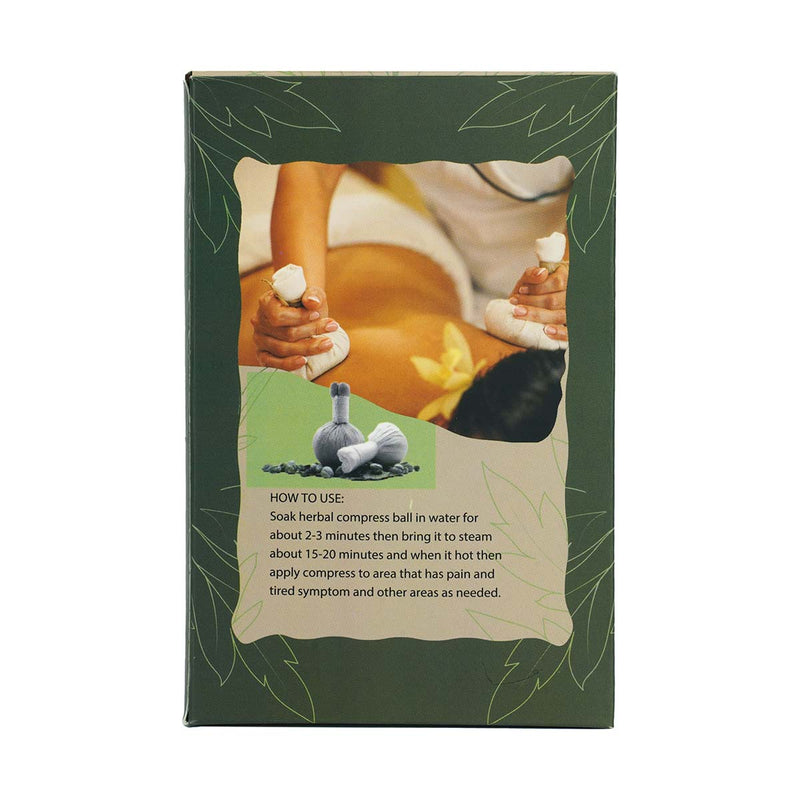 Bhutan Herbal Compress Massage Ball, The Mugwort Solution