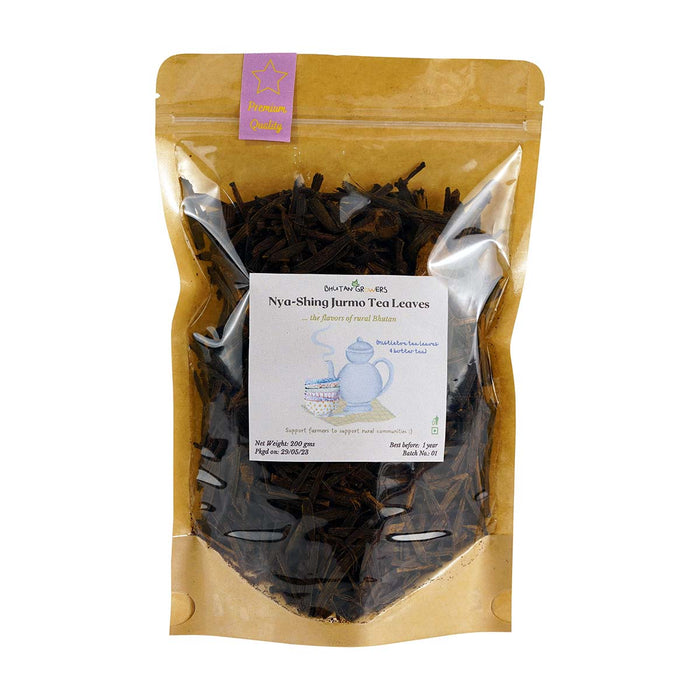 Nya-Shing Jurma Tea Leaves, 200gm, Bhutan Growers, Druksell