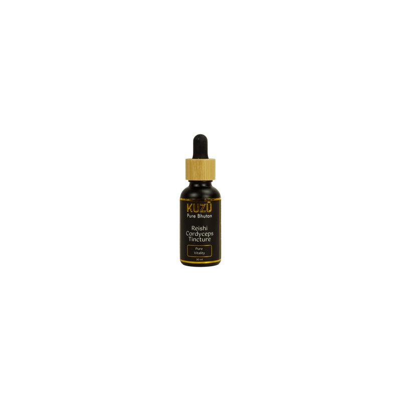 Reishi Cordyceps Tincture, KUZŪ Pure Bhutan, 30ml.