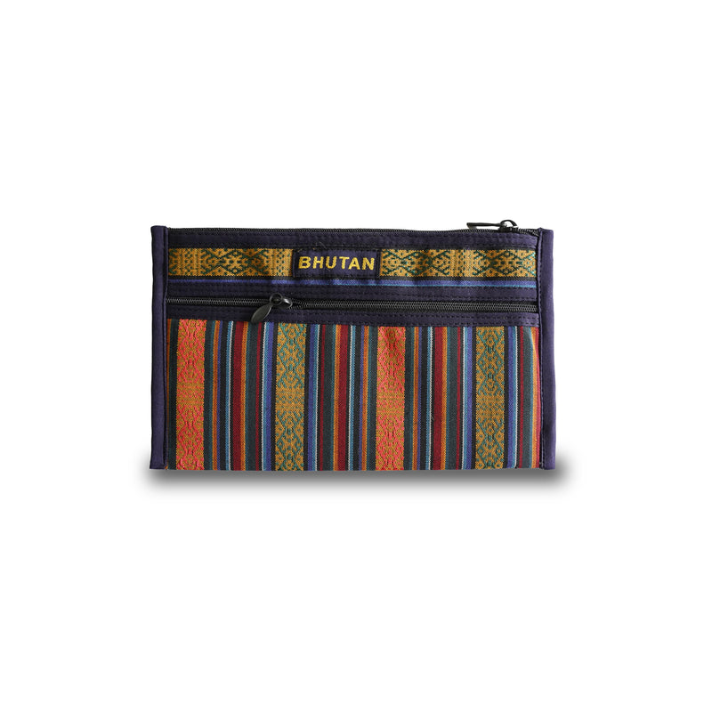 Bhutanese Traditional Textile Purse - Gho & Kira Design