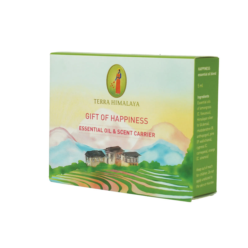 Terra Himalaya - Gift of Happiness Essential Oil & Scent Carrier