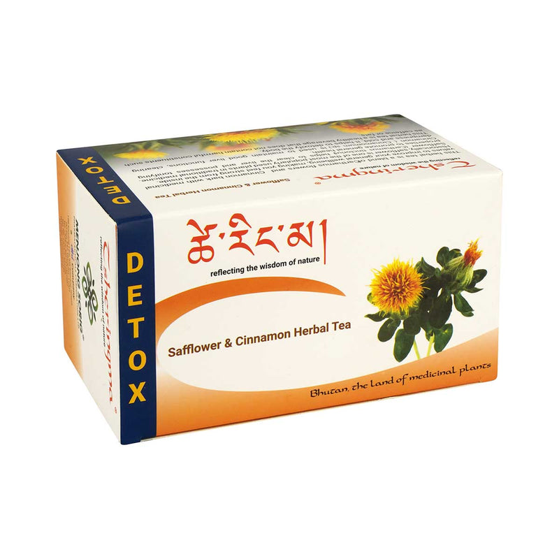 Safflower & Cinammon Tsheringma Tea, 50g, Menjong Sorig