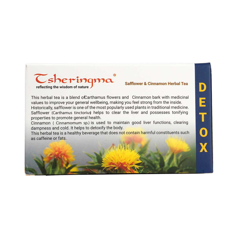 Safflower & Cinammon Tsheringma Tea, 50g, Menjong Sorig
