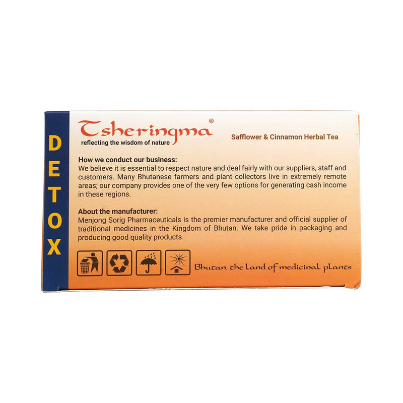 Safflower & Cinammon Tsheringma Tea, 50g, Menjong Sorig