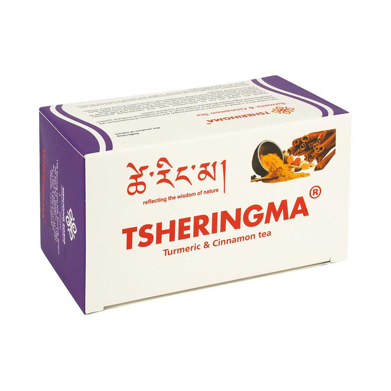 Tsheringma Turmeric & Cinnamon Tea, 25g,  25 tea bags, Menjong Sorig