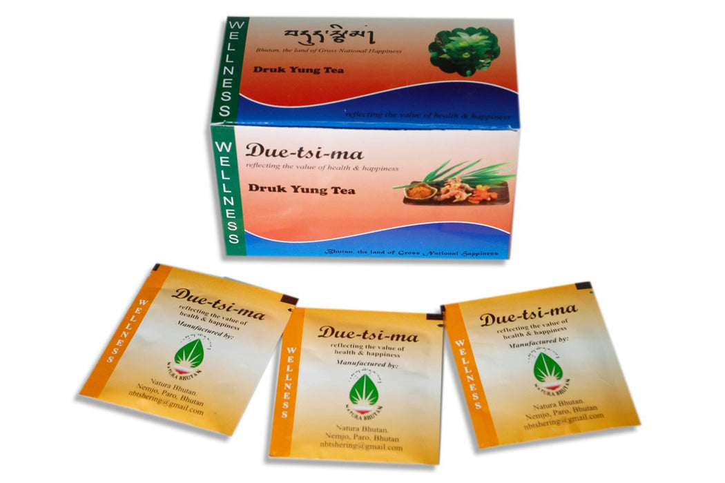 Due-Tsi-Ma | Druk Yung Wellness Tea  Manufactured by Bhutan natural - Druksell.com