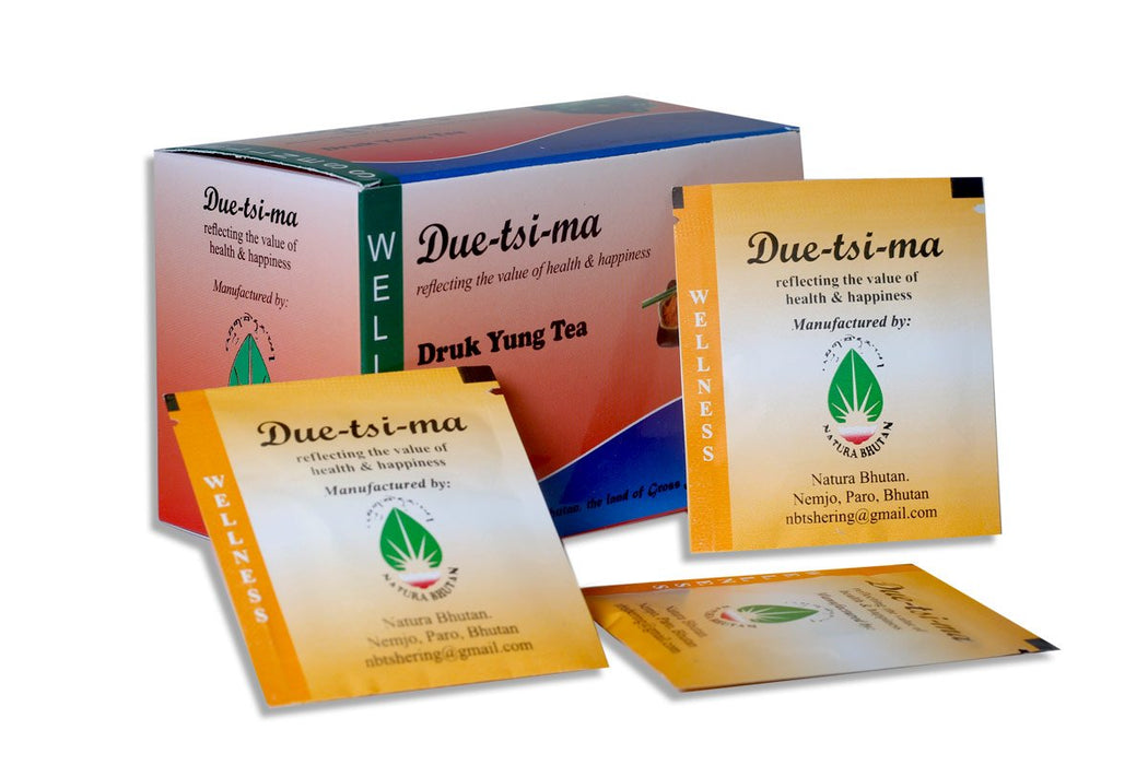Due-Tsi-Ma | Druk Yung Wellness Tea  Manufactured by Bhutan natural - Druksell.com