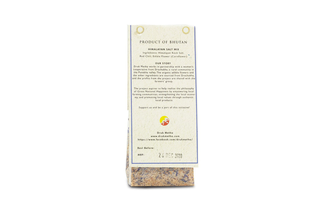 Himalayan Salt Mix Blended with Organic Flowers, Tree Tomatoes and red chilies - Druksell.com