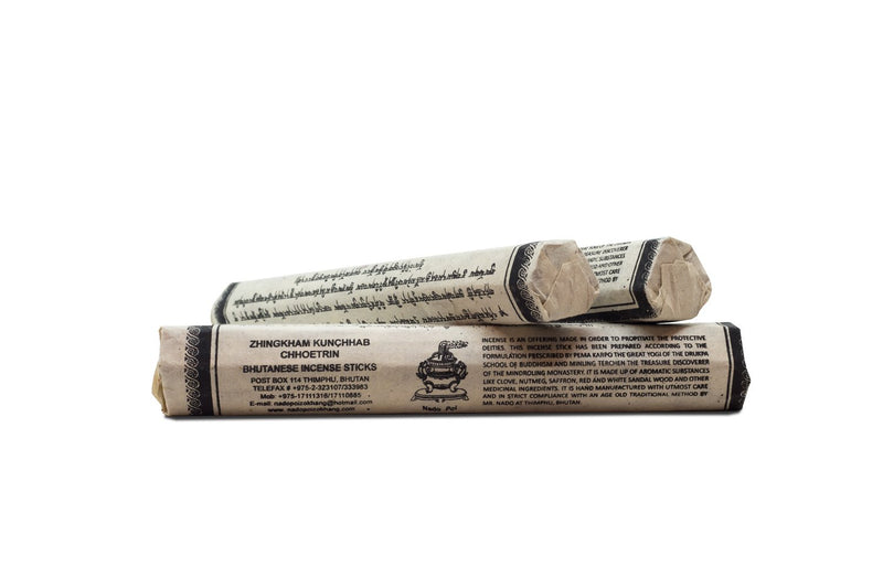 Zhingkham Kunchhb Chhoetrin (Bhutanese incense stick) - Druksell.com