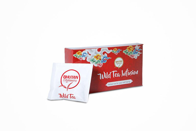 Bhutan organics wild tea infusion herbal tea for your well being - Druksell.com