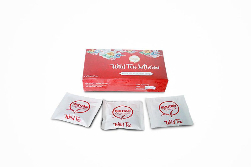 Bhutan organics wild tea infusion herbal tea for your well being - Druksell.com