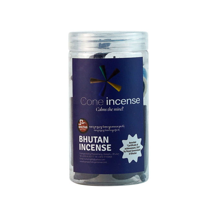 Cone Incense (Blue) | Bhutan Incense | Druksell