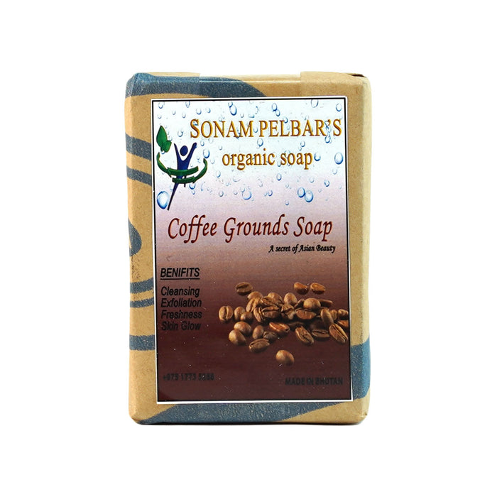 Coffee Grounds Soap  | Made in Bhutan | Druksell