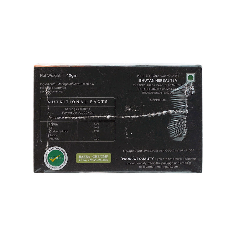 Rosehip Moringa Infusion | Bhutan Herbal Tea | Rosehip Moringa Infusion | Bhutan Herbal Tea | Druksell.com