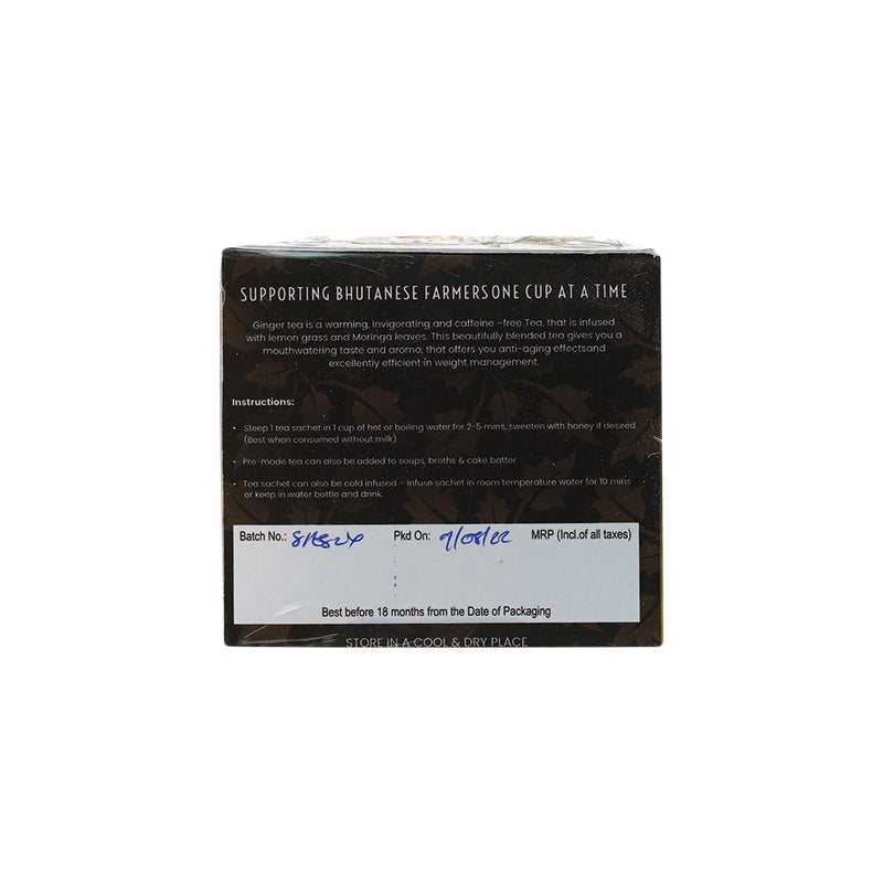 Ginger Moringa Infusion | Bhutan Herbal Tea | Druksell