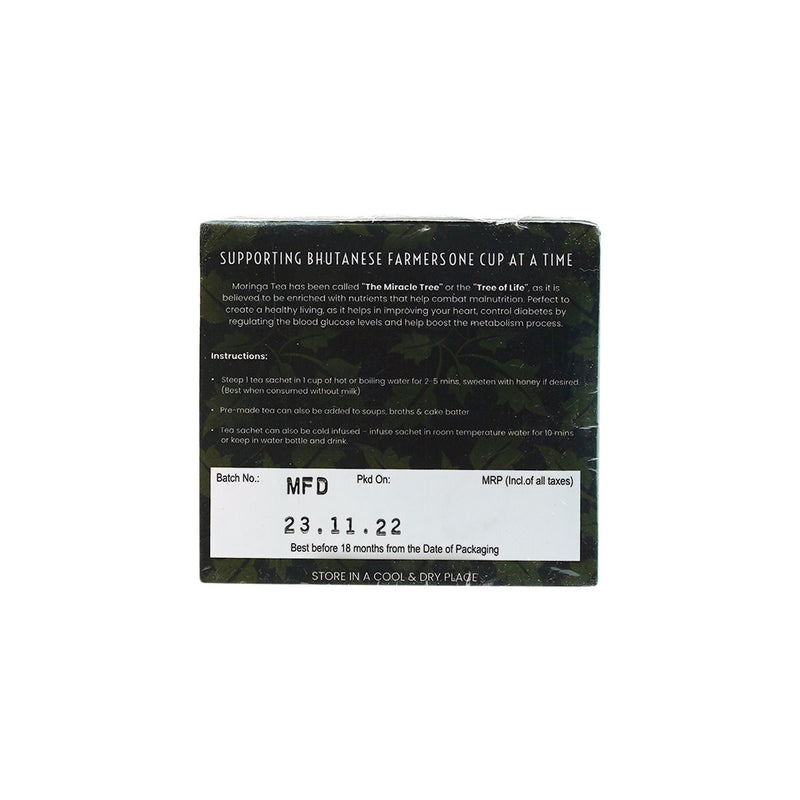 Moringa Tea | Bhutan herbal Tea | Druksell