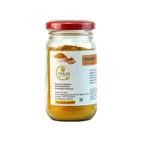 100% Organic Turmeric Powder (Curcuma Longa), 70g, Bhutan Organic