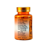 Native Turmeric Capsules 500mg Turmeric Powder per Capsule, Native Turmeric, 100% organic Bhutanese | Druksell.com