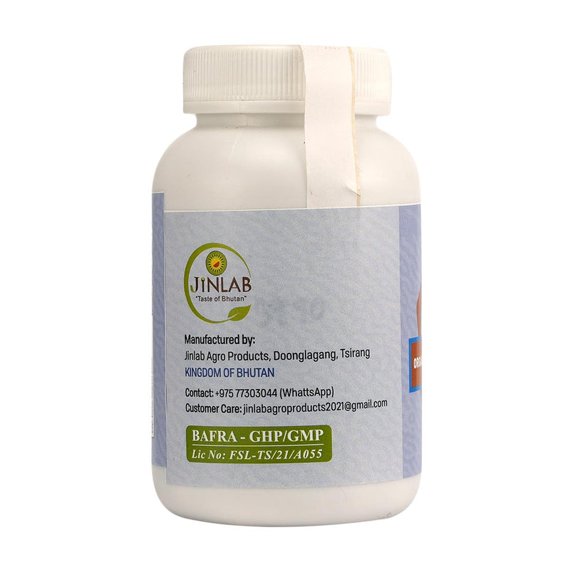 Organic Black Turmeric Capsules (Cucurma Caesia), Product of Bhutan, Jinlab Argo Products | Druksell.com