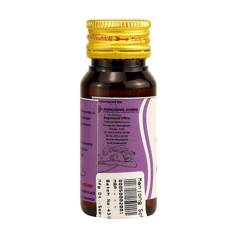 Herbal Massage Oil, Menjong Sorig |Druksell.com