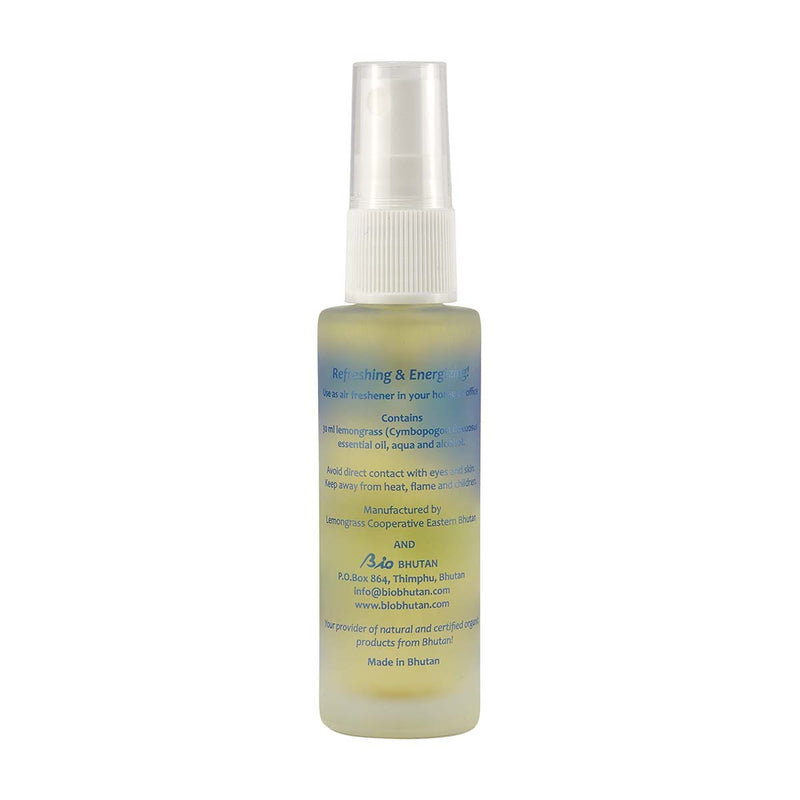 Bio Bhutan Lemongrass Air spray, Druksell