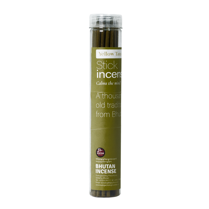 Bhutan Incense | Yellow Tara | Stick Incense | Druksell